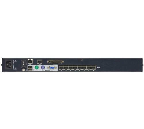 8-портовый KVM-переключатель высокой плотности Over the NET™ Cat 5/ 8 Port Master View KVM Switch
