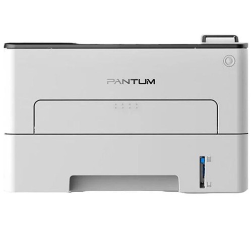 Лазерный монохромный принтер Pantum P3010DW, Printer, Mono laser, A4, 30 ppm (max 60000 p/mon), 350 MHz, 1200x1200 dpi, 128 MB RAM, Duplex, paper tray 250 pages, USB, LAN, WiFi, start. cartridg (существенное повреждение коробки)