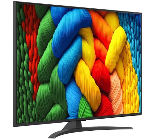 Телевизор ЖК 55'' LG/ 55", Ultra HD, Nano Color, Smart TV, WebOS, Wi-Fi, DVB-T2/C/S2, MR, 60Hz Native, 2.0ch (20W), 2 HDMI, 2 USB, 1 Pole, Charcoal Black, 2025 Телевизор ЖК 55'' LG/ 55", Ultra HD, Nano Color, Smart TV, WebOS, Wi-Fi, DVB-T2/C/S2, MR, 60Hz Native, 2.0ch (20W), 2 HDMI, 2 USB, 1 Pole, Charcoal Black, 2025