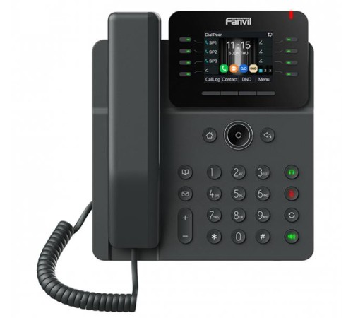 SIP-Телефон Fanvil V62W (Замена X303W), 12 SIP-акк., 2,8", 320x240 Цвет. экран, POE, БП в комп., 2x1 Gbps, Wi-Fi 6, BT 5.4 SIP-Телефон Fanvil V62W (Замена X303W), 12 SIP-акк., 2,8", 320x240 Цвет. экран, POE, БП в комп., 2x1 Gbps, Wi-Fi 6, BT 5.4