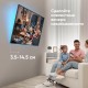ONKRON кронштейн для телевизора 43"-85" наклонный, чёрный TM6