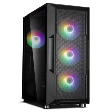 корпус ZALMAN I3 NEO BLACK, ATX, BLACK, FRONT MESH, WINDOW, 2x3.5", 3x2.5", 1xUSB2.0, 2xUSB3.0, FRONT 3x120mm FRGB, REAR 1x120mm FRGB