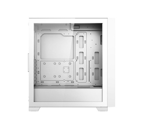 Корпус без блока питания/ Case PCCooler C3D510 WH, Midi-Tower, TG, Mesh, no fans, 2xUSB-A 3.0, E-ATX, ATX, mATX, mITX White