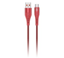 Кабель Alteracs USB-Type C FT01-AC текстиль Red