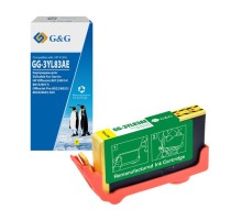 Картридж Cartridge GG 912XL для OfficeJet 8013/8023/8025 желтый 825 стр. аналог 3YL83AE гарантия 36 мес.