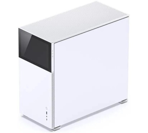 Корпус без блока питания/ Case JONSBO D41 STD SCREEN, Midi-Tower, no fan, 1xUSB-A 3.2 + 1xUSB-C 3.2, ATX, mATX, White