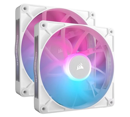 Кулер для корпуса/ Case Cooler Corsair iCUE LINK RX140 RGB (140x140x25mm, 4-pin PWM, RGB, 94.7CFM, 36dBA, 1700RPM, White, 2pcs) Кулер для корпуса/ Case Cooler Corsair iCUE LINK RX140 RGB (140x140x25mm, 4-pin PWM, RGB, 94.7CFM, 36dBA, 1700RPM, White, 2pcs)