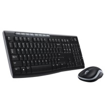 Клавиатура+мышь Logitech Wireless Desktop MK270 (Keybord&mouse), Black, Rus/Eng, [920-004518]