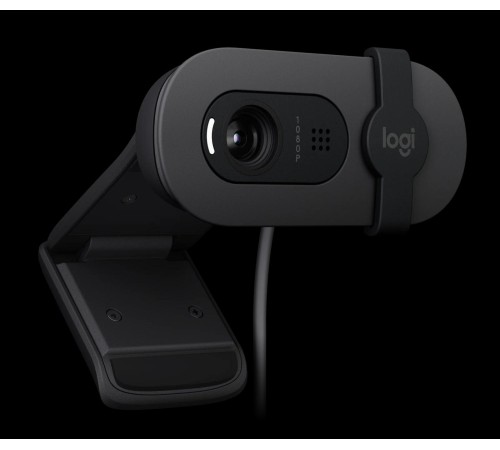 Веб-камера/ Logitech Brio 105 Full HD 1080p Webcam - GRAPHITE - USB