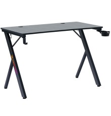 Defender Игровой стол AroX подвес кружк+гарн,черн,МДФ,RGB