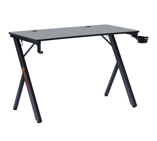 Defender Игровой стол AroX подвес кружк+гарн,черн,МДФ,RGB