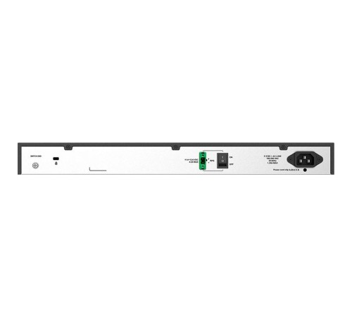 Коммутатор/ Managed L2 Switch 24x1000Base-X SFP, 4x10GBase-X SFP+, CLI, RJ45 Console, RPS, Dying Gasp