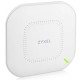 Точка доступа Точка доступа Zyxel NebulaFlex NWA110AX, WiFi 6, 802.11a/b/g/n/ac/ax (2,4 и 5 ГГц), MU-MIMO, антенны 2x2, до 575+1200 Мбит/с, 1xLAN GE, PoE, защита от 4G/5G, БП в комплекте