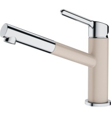 Смеситель Franke 115.0623.059/ Best, Смеситель ORBIT PULL-OUT, с выдвижным шлангом, хром/сахара