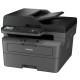 МФУ Brother MFCL-2827DW, P/C/S/F, A4, 32 cтр/мин, 128 МБ,Duplex, ADF50, WiFi, USB,LAN, лоток 250 л., старт.картридж 700 стр.Ex.MFC-L2751DW тонер TN2510XL