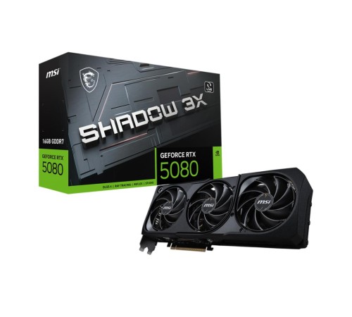 Видеокарта/ GeForce RTX 5080 16G SHADOW 3X Видеокарта/ GeForce RTX 5080 16G SHADOW 3X
