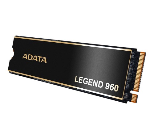Твердотельный накопитель/ ADATA SSD LEGEND 960, 1000GB, M.2(22x80mm), NVMe 1.4, PCIe 4.0 x4, 3D NAND, R/W 7400/6000MB/s, IOPs 730 000/610 000, DRAM buffer 1000MB, TBW 780, DWPD 0.43, with Heat Spreader (5 лет) Твердотельный накопитель/ ADATA SSD LEGEND 960, 1000GB, M.2(22x80mm), NVMe 1.4, PCIe 4.0 x4, 3D NAND, R/W 7400/6000MB/s, IOPs 730 000/610 000, DRAM buffer 1000MB, TBW 780, DWPD 0.43, with Heat Spreader (5 лет)