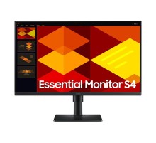 Монитор Samsung 27" Essential S4 S40GD S27D400GAI IPS LED 16:9 1920x1080x100Hz 5ms 250cd 1000:1 178/178 2*HDMI DP USB2.0 x2 HAS Tilt Pivot Swivel VESA Black (незначительное повреждение коробки)