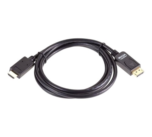 Кабель-переходник/ Кабель-переходник DisplayPort M-> HDMI M 4K@60Hz 1.8m VCOM (CG609-1.8M) Кабель-переходник/ Кабель-переходник DisplayPort M-> HDMI M 4K@60Hz 1.8m VCOM (CG609-1.8M)