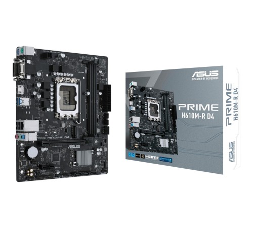 Материнская плата/ PRIME H610M-R D4-SI Материнская плата/ PRIME H610M-R D4-SI