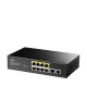Коммутатор/ 8 RJ-45 10/100/1000M PSE ports +2 RJ45 10/100/1000  Uplink Port Unmanaged PoE+ Switch 120W, CCTV/VLAN mode support, long distance:250M at CCTV mode.  802.3af/at standard,  Aternative 1/2(+),3/6(-), Rack-mountable Steel Case, Watchdog, 120W int
