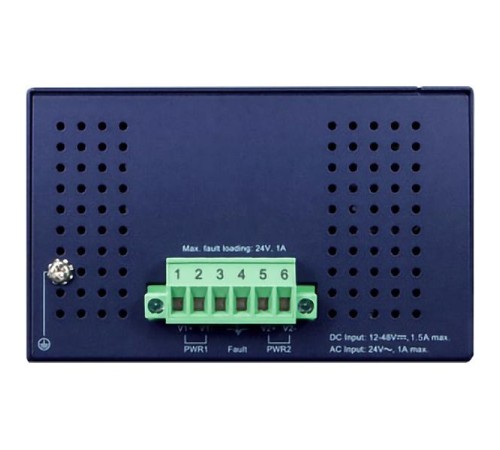 коммутатор/ PLANET IGS-4215-16T2S IP30 Industrial L2/L4 16-Port 10/100/1000T + 2-Port 100/1000X SFP Managed Switch (-40~75 degrees C, dual redundant power input on 12~48VDC/24VAC terminal block)