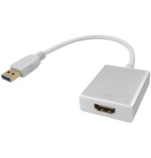 Greenconnect Конвертер-переходник USB 3.0 AM -> HDMI 19F серия Greenline GCR-U32HD2