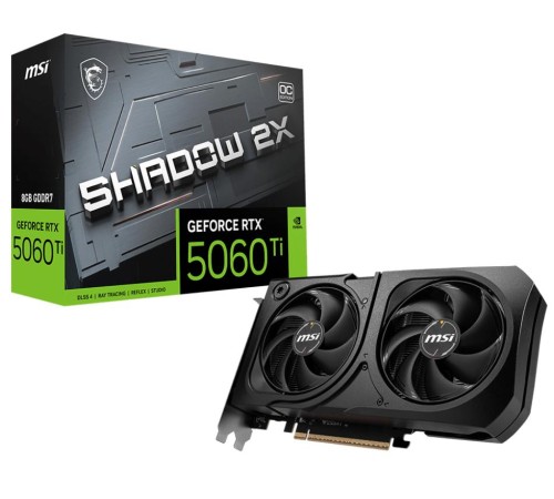 Видеокарта GeForce RTX 5060 Ti 8G SHADOW 2X OC PLUS