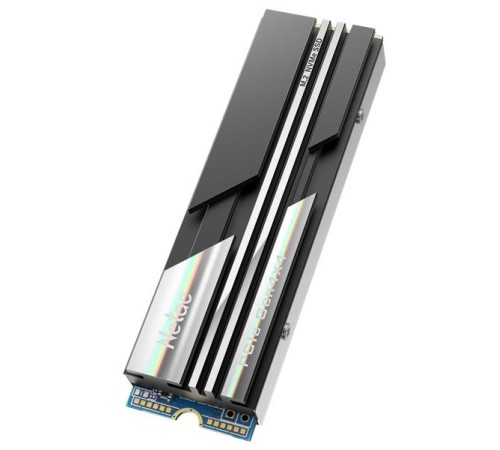 SSD накопитель Netac SSD NV5000 2TB PCIe 4 x4 M.2 2280 NVMe 3D NAND, R/W up to 5000/4400MB/s, IOPS(R4K) 600K/700K, TBW 1400TB, with heat sink, 5y wty SSD накопитель Netac SSD NV5000 2TB PCIe 4 x4 M.2 2280 NVMe 3D NAND, R/W up to 5000/4400MB/s, IOPS(R4K) 600K/700K, TBW 1400TB, with heat sink, 5y wty