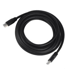Кабель/ Кабель GoPower HDMI (m)-HDMI (m) 5.0м ПВХ ver.1.4 черный в пакете (1/100)