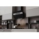 Вытяжка Franke/ Best, Вытяжка наклонная STERLING 60 BK, 60 см, 1400 м3/ч, сенсорное управление, LED освещение, 69 дБ, Угольный фильтр Ф-10 (опция), цвет черный