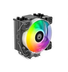 Кулер для процессора ID-COOLING SE-214-XT DF LGA1700/1200/115X/AM4 (16шт/кор, TDP 180W, PWM, 4 тепл.трубки прямого контакта, FAN 120mm, ARGB) RET