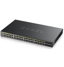 Коммутатор L2 коммутатор PoE+ Zyxel NebulaFlex Pro GS2220-50HP, rack 19", 44xGE PoE+, 4xCombo (SFP/RJ-45 PoE+), 2xSFP, бюджет PoE 375 Вт
