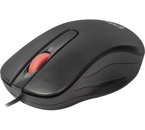 Defender Проводная оптическая мышь Point MM-756 черный,3 кнопки,1000 dpi