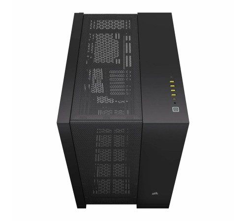 Корпус без блока питания/ Case Corsair 6500D Airflow, Midi-Tower, TG, no fan, 4xUSB-A 3.2, 1xUSB 3.2 Type-C, E-ATX, ATX, mATX, mITX Black