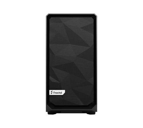 Корпус ПК без блока питания/ Case Fractal Design Meshify 2 Mini TG Dark Tint, Mini-Tower, 1x120mm + 1x140mm, 2xUSB-A 3.2 + 1xUSB 3.2 Type-C mATX, mITX, mDTX Black