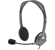 Гарнитура/ Headset Logitech H110 (20-20000Hz, mic, 2x3.5mm jack, 1.8m)