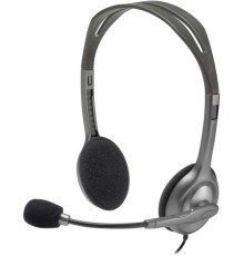 Гарнитура/ Headset Logitech H110 (20-20000Hz, mic, 2x3.5mm jack, 1.8m)