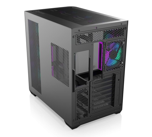 Корпус без блока питания/ Case Raijintek ATREUS BT7, Midi-Tower, TG, 7x120mm ARGB, 2xUSB-A 3.0 + 1xUSB Type-C , E-ATX, ATX, mATX, mITX Black Корпус без блока питания/ Case Raijintek ATREUS BT7, Midi-Tower, TG, 7x120mm ARGB, 2xUSB-A 3.0 + 1xUSB Type-C , E-ATX, ATX, mATX, mITX Black