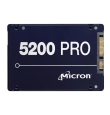 Твердотельный накопитель Micron 5200PRO 960GB SATA 2.5" 3D TLC R540/W520MB/s MTTF 2М 95000/32000 IOPS 2270TBW SSD Enterprise Solid State Drive, 1 year, OEM
