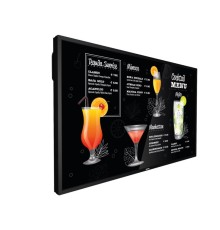 Информационный дисплей 65" 16:9 3840x2160(UHD 4K) IPS, 60 Hz, 750 cd/m, H178°/V178°, 1200:1, 500K:1, 1.07B, 8ms, DVI, 3xHDMI, DP, RJ-45, RS232C, MicroSD, USB Type A, Speakers, 24/7, 3Y, Black