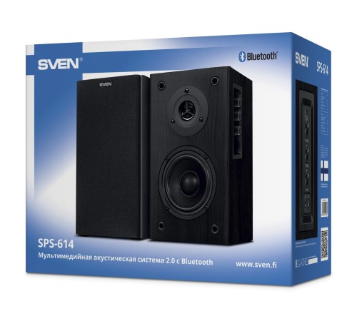 АС SVEN SPS-614, черный (40 Вт, Bluetooth) АС SVEN SPS-614, черный (40 Вт, Bluetooth)