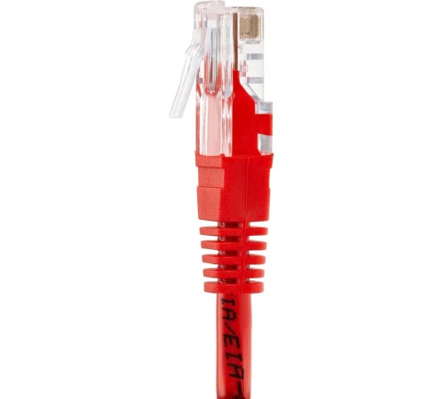 Патчкорд/ Патчкорд литой "Telecom" UTP кат.5е 15,0м красный