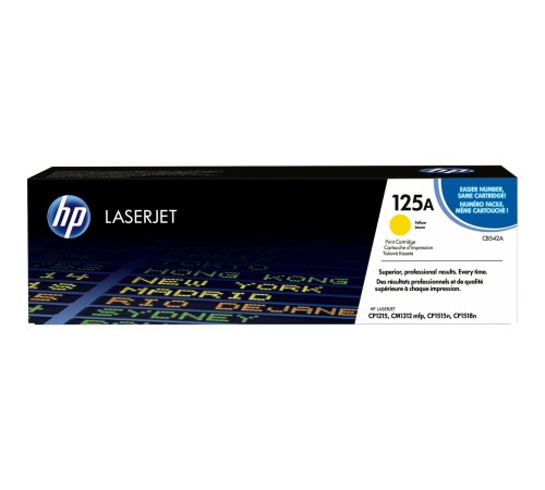Тонер-картридж/ HP Color LaserJet CB542A Yellow Print Cartridge