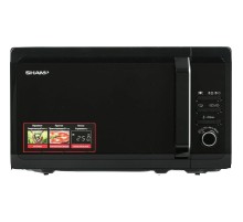 Микроволновая печь Sharp/ 20 л, 800 Вт, эмаль, черный