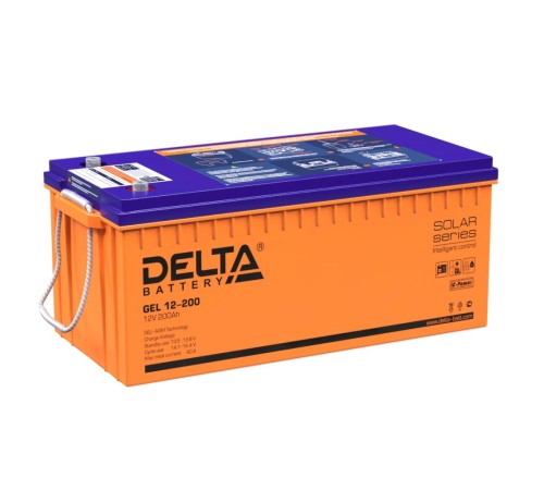 Аккумуляторная батарея DELTA BATTERY GEL 12-200 Аккумуляторная батарея DELTA BATTERY GEL 12-200