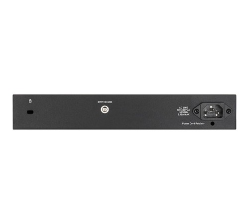 Коммутатор/ DGS-1210-10/F Smart L2 Switch 8х1000Base-T, 2х1000Base-X SFP, Compact CLI