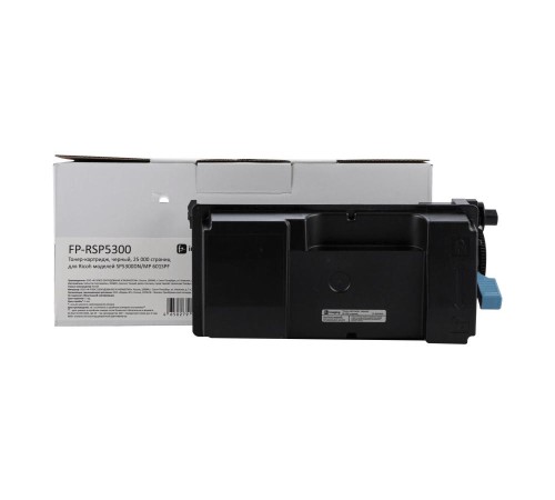 Тонер-картридж F+ imaging, черный, 25 000 страниц, для Ricoh моделей SP5300DN/MP 601SPF (аналог 407823/407824/407825), FP-RSP5300 (Вскрытая упаковка)