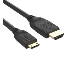 Кабель/ Кабель HDMI-19M --MiniHDMI-19M ver 2.0 1.5m  VCOM <CG583-1.5M>