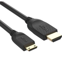 Кабель/ Кабель HDMI-19M --MiniHDMI-19M ver 2.0 1.5m  VCOM <CG583-1.5M>